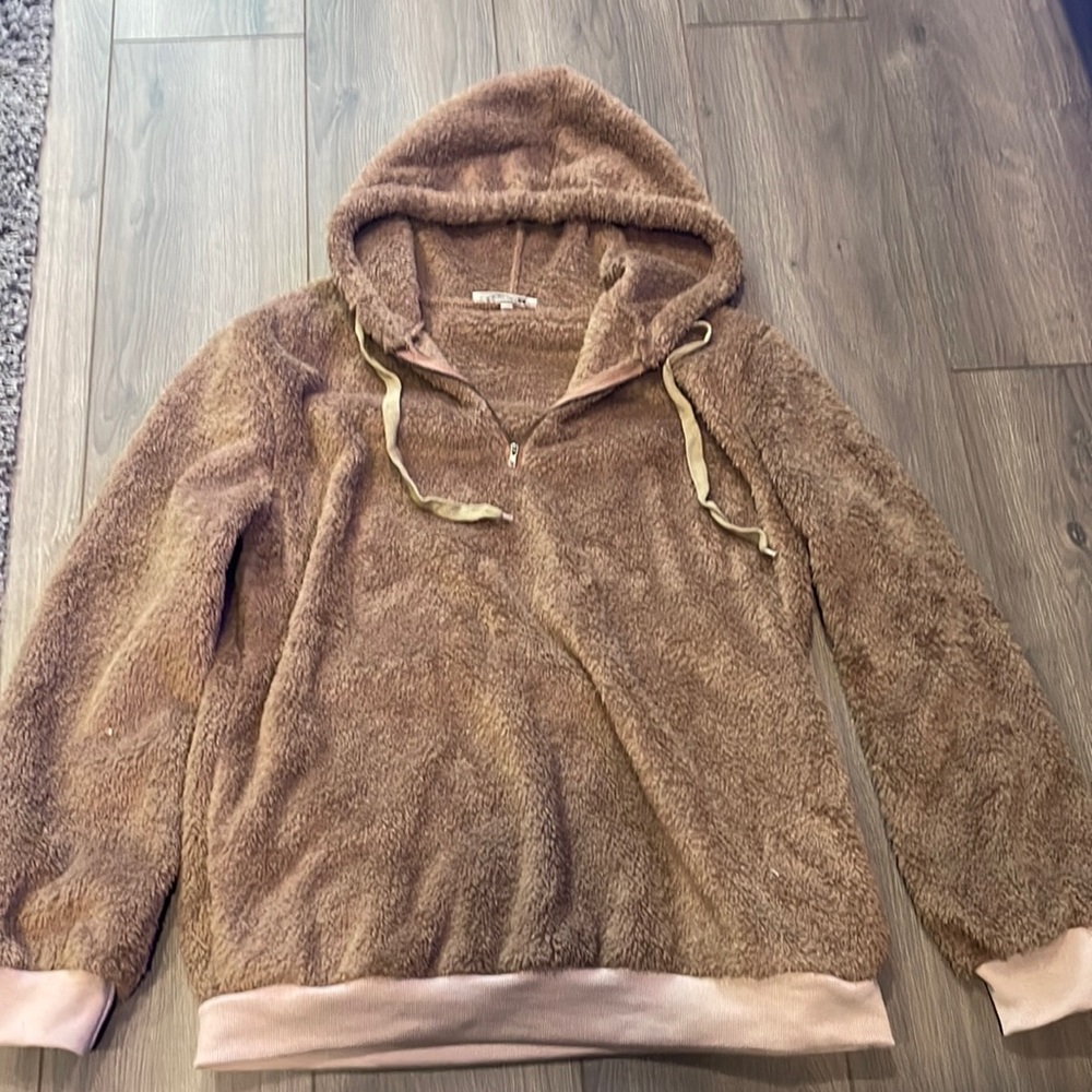 Like New Sherpa Pull Over